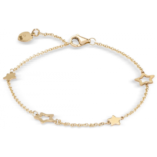 MONZARIO 1145-A GEEL 14K. GEELGOUDEN ARMBAND STERREN