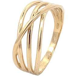 MONZARIO 1579-R GG 14K. GOUDEN RING