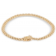 MONZARIO 1343-A GEEL 14K. GEELGOUDEN ARMBAND PANTERA SCHAKEL