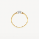 BLUSH 1675BDI 14 KARAAT BICOLOR  GOUDEN RING MET DIAMANT