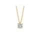 BLUSH 3200YLG GEELGOUDEN COLLIER MET HANGER LAB GROWN DIAMOND GEBOORTESTEEN COLLECTIE