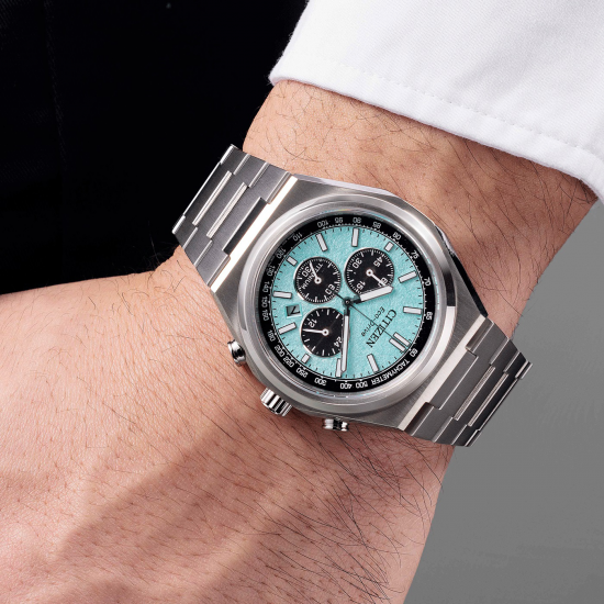 CITIZEN CA4610-85M HERENHORLOGE SUPERTITANIUM ECO-DRIVE CHRONOGRAPH