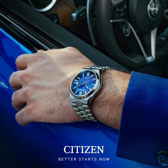 CITIZEN NJ0151-88L HERENHORLOGE STAAL AUTOMAAT TSUYOSA