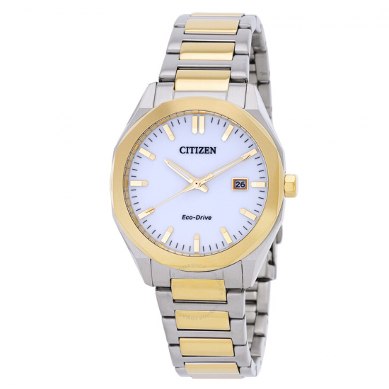 CITIZEN BM7620-83L HERENHORLOGE BICOLOR STAAL ECO-DRIVE