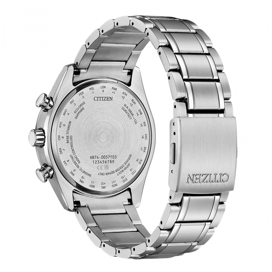 CITIZEN BY1010-81L HERENHORLOGE ECO-DRIVE SUPERTITANIUM RADIO-CONTROLLED