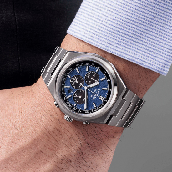 CITIZEN CA4610-85L HERENHORLOGE SUPERTITANIUM ECO-DRIVE CHRONOGRAPH