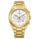 CITIZEN CA4592-85A HERENHORLOGE VERGULD STAAL ECO-DRIVE CHRONOGRAPH