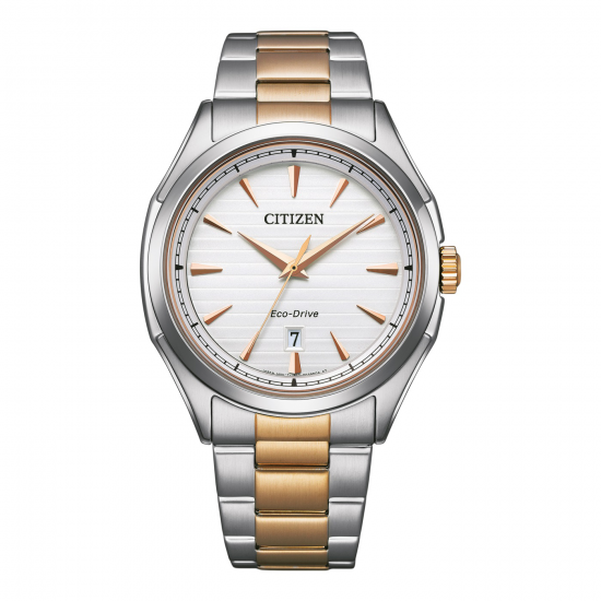 CITIZEN AW1756-89A HERENHORLOGE STAAL BICOLOR ECO-DRIVE