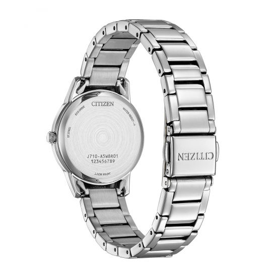 CITIZEN FE1241-71Z DAMESHORLOGE ECO-DRIVE STAAL