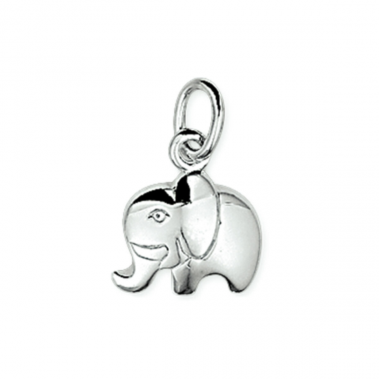 HUISCOLLECTIE 1021719 ZILVEREN BEDELHANGER OLIFANT