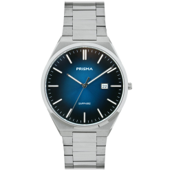 PRISMA P.2420 HERENHORLOGE STAAL 50M MET SAFFIERGLAS