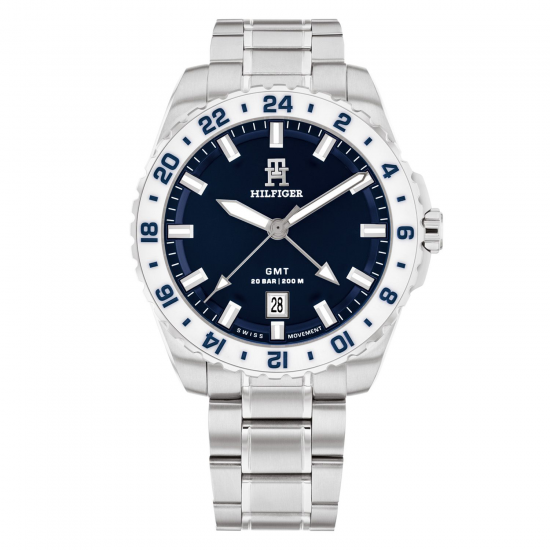 TOMMY HILFIGER TH1792131 HERENHORLOGE STAAL TH85 SWISS GMT