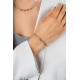 ZINZI ZIA2668 ZILVER VERGULDE ARMBAND PAPERCLIP ZINZI ZIA2668 ZILVER VERGULDE ARMBAND PAPERCLIP