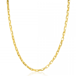 ZINZI ZIC2587 ZILVER VERGULD COLLIER VENETIAANSE SCHAKEL