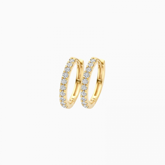 BLUSH LG7012Y GEELGOUDEN OORRINGEN MET LAB GROWN DIAMOND 0.24CT BLUSH LG7012Y GEELGOUDEN OORRINGEN MET LAB GROWN DIAMOND 0.24CT