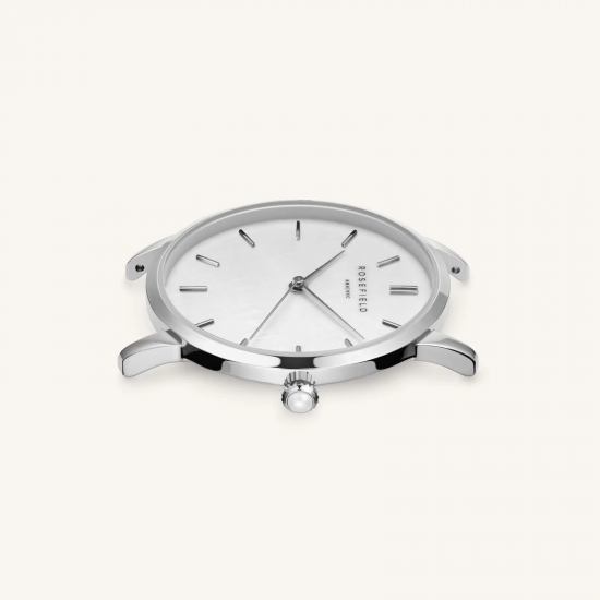 ROSEFIELD RMSMS-R08 DAMESHORLOGE UPPER EAST SIDE BLACK STEAL SILVER ROSEFIELD RMSMS-R08 DAMESHORLOGE UPPER EAST SIDE BLACK STEAL SILVER
