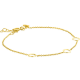 ZINZI ZGA445 GOUDEN ARMBAND RONDJES