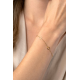 ZINZI ZGA445 GOUDEN ARMBAND RONDJES