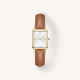 ROSEFIELD OWGLG-O86 DAMESHORLOGE VERGULD STAAL THE OCTAGON XS CAMEL LEATHER ROSEFIELD OWGLG-O86 DAMESHORLOGE VERGULD STAAL THE OCTAGON XS CAMEL LEATHER