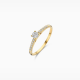 BLUSH LG1017Y GEELGOUDEN RING MET LAB GROWN DIAMOND 0.32CT