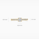 BLUSH LG1018Y GEELGOUDEN RING MET LAB GROWN DIAMOND 0.32CT