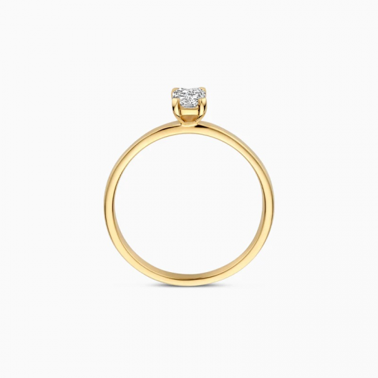 BLUSH LG1008Y GEELGOUDEN RING MET LAB GROWN DIAMOND 0.50CT BLUSH LG1008Y GEELGOUDEN RING MET LAB GROWN DIAMOND 0.50CT