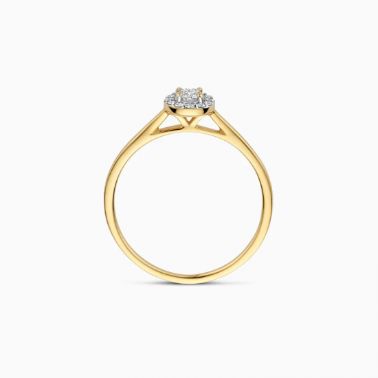 BLUSH LG1023Y GEELGOUDEN RING MET LAB GROWN DIAMOND 0.50CT BLUSH LG1023Y GEELGOUDEN RING MET LAB GROWN DIAMOND 0.50CT