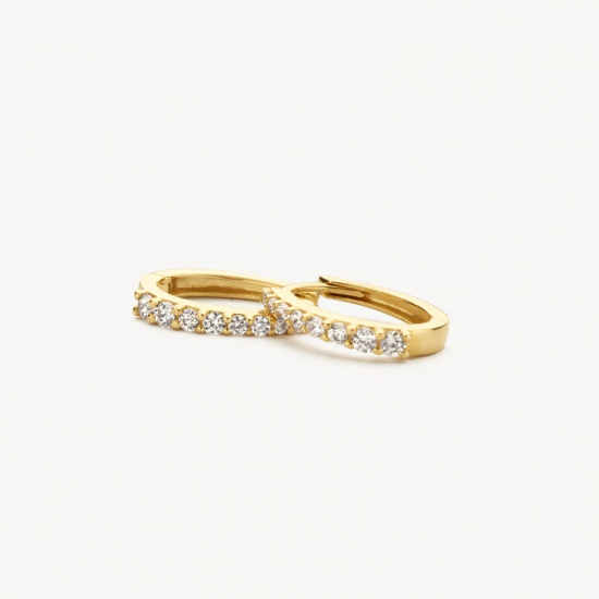 BLUSH 7341YZI GOUDEN OORRINGEN MET ZIRKONIA BLUSH 7341YZI GOUDEN OORRINGEN MET ZIRKONIA