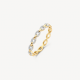 BLUSH 1257BZI BICOLOR GOUDEN RING ZIRKONIA BLUSH 1257BZI BICOLOR GOUDEN RING ZIRKONIA