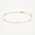 BLUSH 2248YPW GEELGOUDEN ARMBAND ZOETWATERPARELS