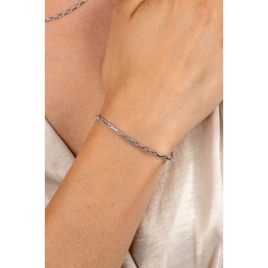 ZINZI ZIA2648 ZILVEREN ARMBAND SCHAKELS ZINZI ZIA2648 ZILVEREN ARMBAND SCHAKELS