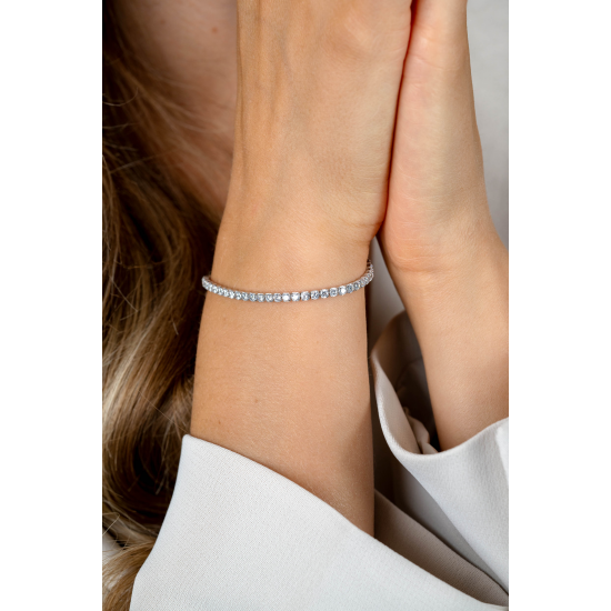 ZINZI ZIA2665 ZILVEREN ARMBAND MET ZIRKONIA ZINZI ZIA2665 ZILVEREN ARMBAND MET ZIRKONIA
