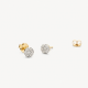 BLUSH 7635BDI GOUDEN OORKNOPPEN DIAMANT 0.17CT. BLUSH 7635BDI GOUDEN OORKNOPPEN DIAMANT 0.17CT.
