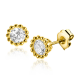 ZINZI ZGO319 14 KARAAT GOUDEN OORKNOPPEN ZIRKONIA ZINZI ZGO319 14 KARAAT GOUDEN OORKNOPPEN ZIRKONIA