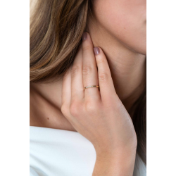 ZINZI ZGR407 14 KARAAT GOUDEN RING INFINITY