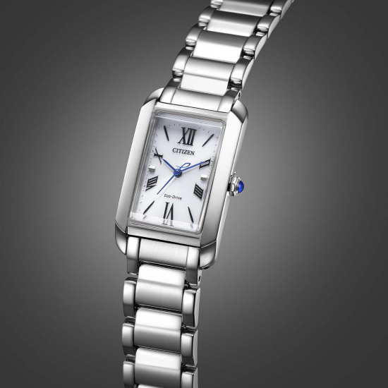 CITIZEN EW5620-55A DAMESHORLOGE STAAL ECO-DRIVE CITIZEN EW5620-55A DAMESHORLOGE STAAL ECO-DRIVE