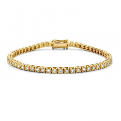 PAS DIAMONDS GF1905 14K GOUDEN TENNISARMBAND MET NATUURLIJKE DIAMANT 2.62CT.