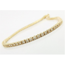 PAS DIAMONDS GF1905 14K GOUDEN TENNISARMBAND MET NATUURLIJKE DIAMANT 2.62CT.
