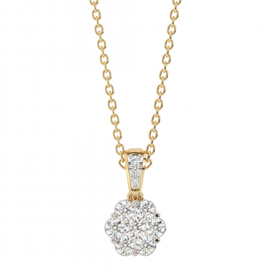 PAS DIAMONDS GF1927 14K GEELGOUDEN HANGER MET NATUURLIJKE DIAMANT PAS DIAMONDS GF1927 14K GEELGOUDEN HANGER MET NATUURLIJKE DIAMANT