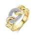 THE HOUSE OF JEWELS 4208994 BICOLOR GOUDEN RING MET NATUURLIJKE DIAMANT BENTHE THE HOUSE OF JEWELS 4208994 BICOLOR GOUDEN RING MET NATUURLIJKE DIAMANT BENTHE