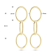 THE HOUSE OF JEWELS 4026108 GOUDEN OORHANGERS OVALEN THE HOUSE OF JEWELS 4026108 GOUDEN OORHANGERS OVALEN