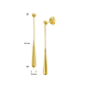 THE HOUSE OF JEWELS 4018866 GOUDEN OORHANGERS PEGELS THE HOUSE OF JEWELS 4018866 GOUDEN OORHANGERS PEGELS