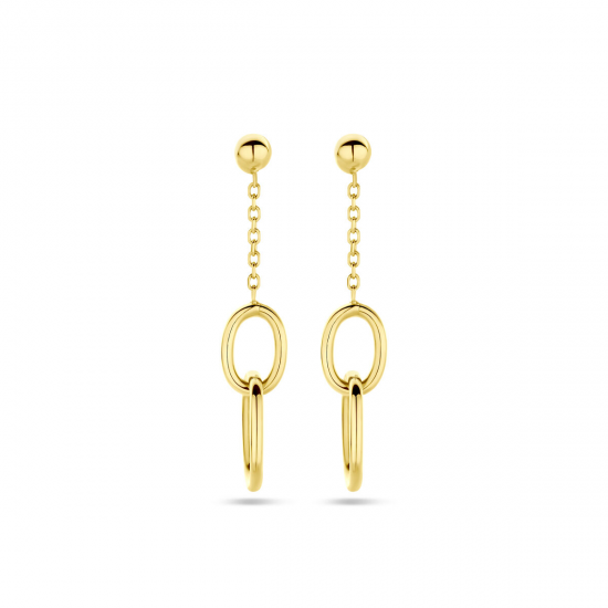 THE HOUSE OF JEWELS 4029947 GOUDEN OORHANGERS FANTASIE THE HOUSE OF JEWELS 4029947 GOUDEN OORHANGERS FANTASIE
