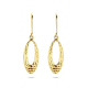 THE HOUSE OF JEWELS 4034297 GOUDEN OORHANGERS OVALEN THE HOUSE OF JEWELS 4034297 GOUDEN OORHANGERS OVALEN