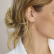 THE HOUSE OF JEWELS 4034297 GOUDEN OORHANGERS OVALEN THE HOUSE OF JEWELS 4034297 GOUDEN OORHANGERS OVALEN