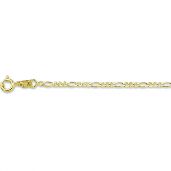 THE HOUSE OF JEWELS 4003984 GOUDEN ARMBAND FIGARO THE HOUSE OF JEWELS 4003984 GOUDEN ARMBAND FIGARO