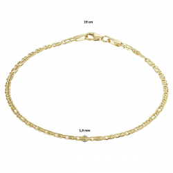 THE HOUSE OF JEWELS 4021658 GOUDEN ARMBAND VALKENOOG