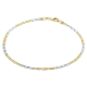 THE HOUSE OF JEWELS 4208481 BICOLOR GOUDEN ARMBAND VALKENOOG THE HOUSE OF JEWELS 4208481 BICOLOR GOUDEN ARMBAND VALKENOOG