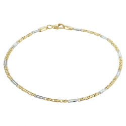 THE HOUSE OF JEWELS 4208479 BICOLOR GOUDEN ARMBAND VALKENOOG