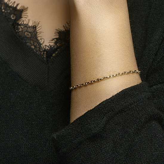 THE HOUSE OF JEWELS 4019663 GOUDEN ARMBAND ANKER FANTASIE THE HOUSE OF JEWELS 4019663 GOUDEN ARMBAND ANKER FANTASIE